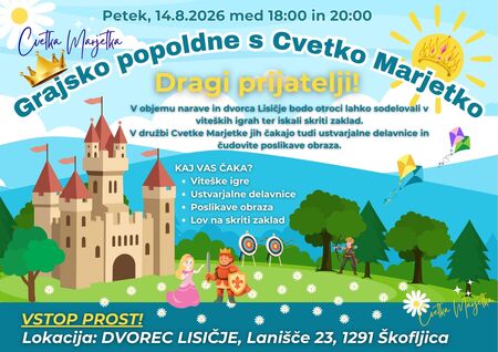 Grajsko popoldne s Cvetko Marjetko